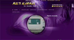 Desktop Screenshot of alarmes-06.com